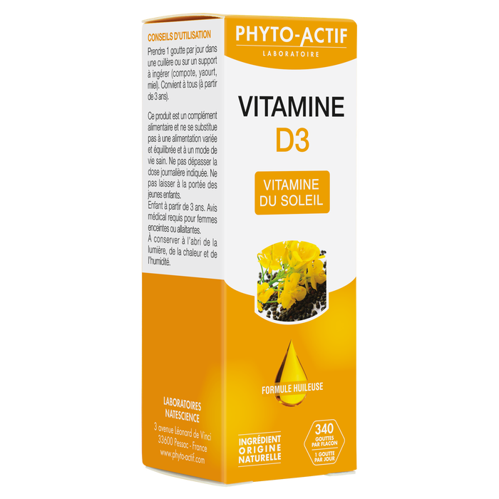 Boho Cosmetics Vitamine D3 - Laboratoire Phyto-Actif
