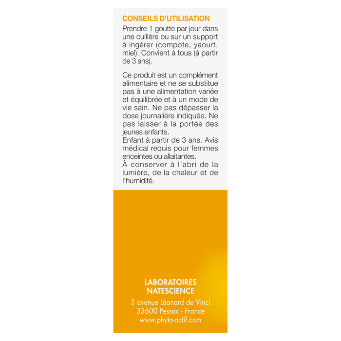 Boho Cosmetics Vitamine D3 - Laboratoire Phyto-Actif