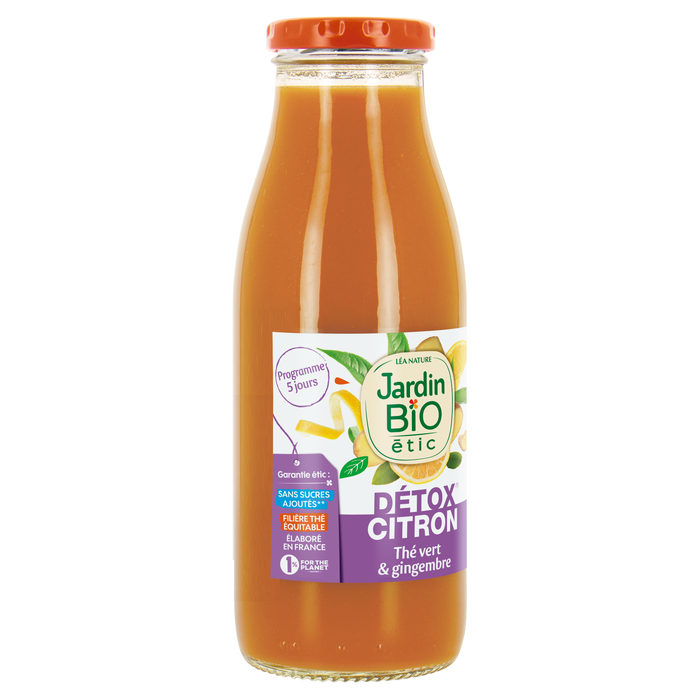 Boho Cosmetics Boisson Détox Citron Bio - Jardin Bio Étic