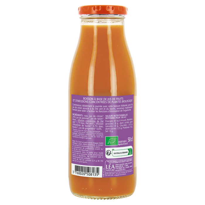 Boho Cosmetics Boisson Détox Citron Bio - Jardin Bio Étic