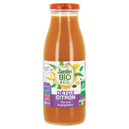 boho cosmetics Boisson détox citron bio - Jardin Bio Étic