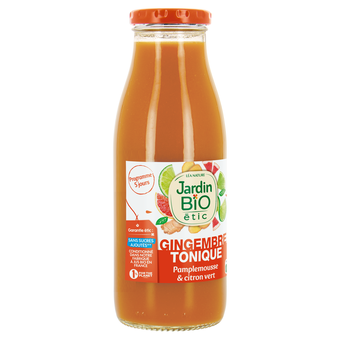 Boho Cosmetics Boisson Gingembre Tonique Bio - Jardin Bio Étic