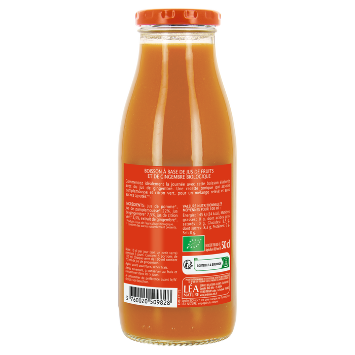 Boho Cosmetics Boisson Gingembre Tonique Bio - Jardin Bio Étic