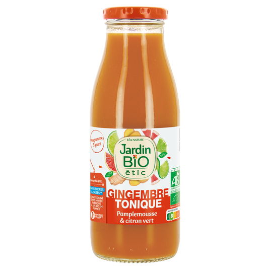 boho cosmetics Boisson gingembre tonique bio - Jardin Bio Étic