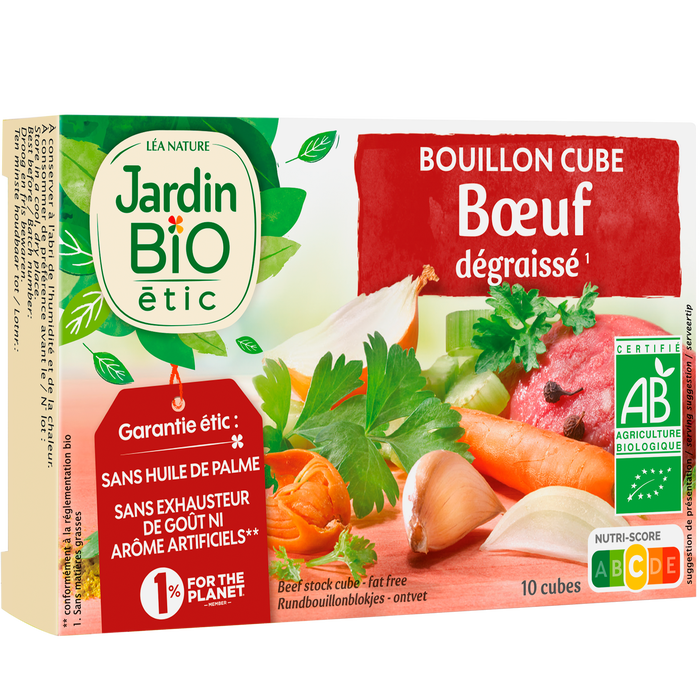 Boho Cosmetics Bouillon Cube Boeuf Dégraissé - Jardin Bio Étic