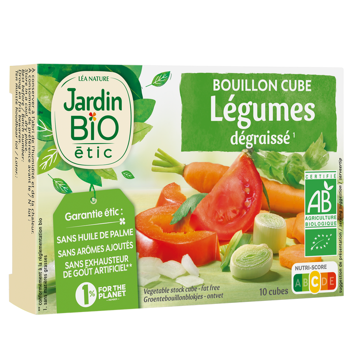 Boho Cosmetics Bouillon Cube Légumes - Jardin Bio Étic