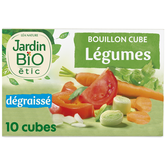 boho cosmetics Bouillon cube légumes - Jardin Bio Étic