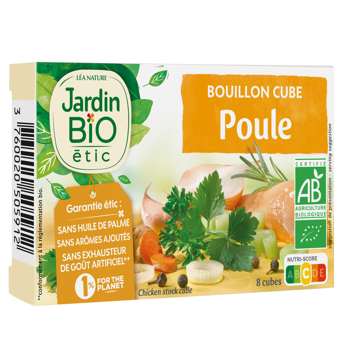 Boho Cosmetics Bouillon Cube Poule Bio - Jardin Bio Étic