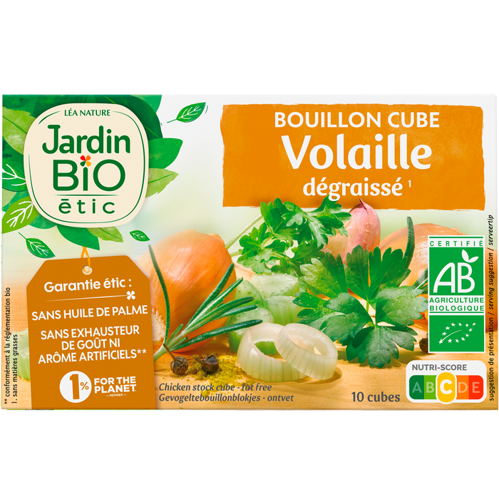 Boho Cosmetics Bouillon Cube Volaille - Jardin Bio Étic