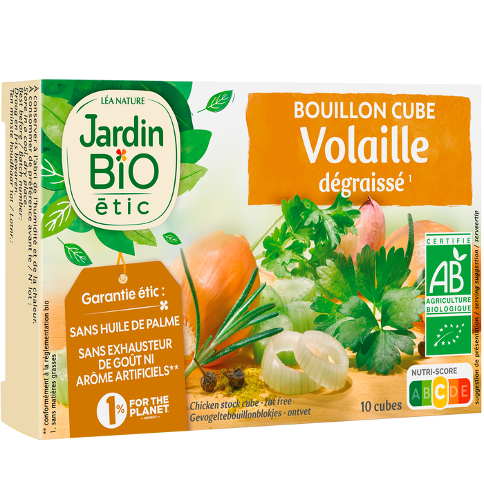 Boho Cosmetics Bouillon Cube Volaille - Jardin Bio Étic