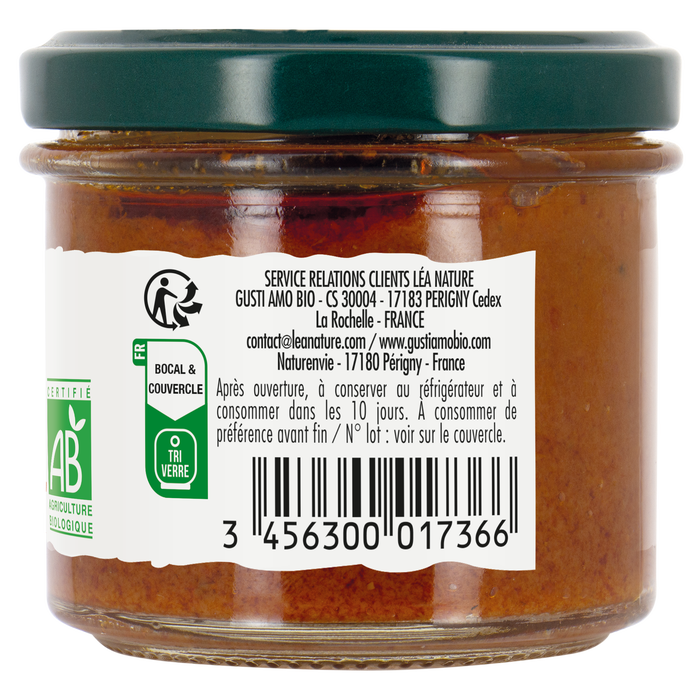 Boho Cosmetics Bruschetta Tomate Séchée - Gusti Amo Bio