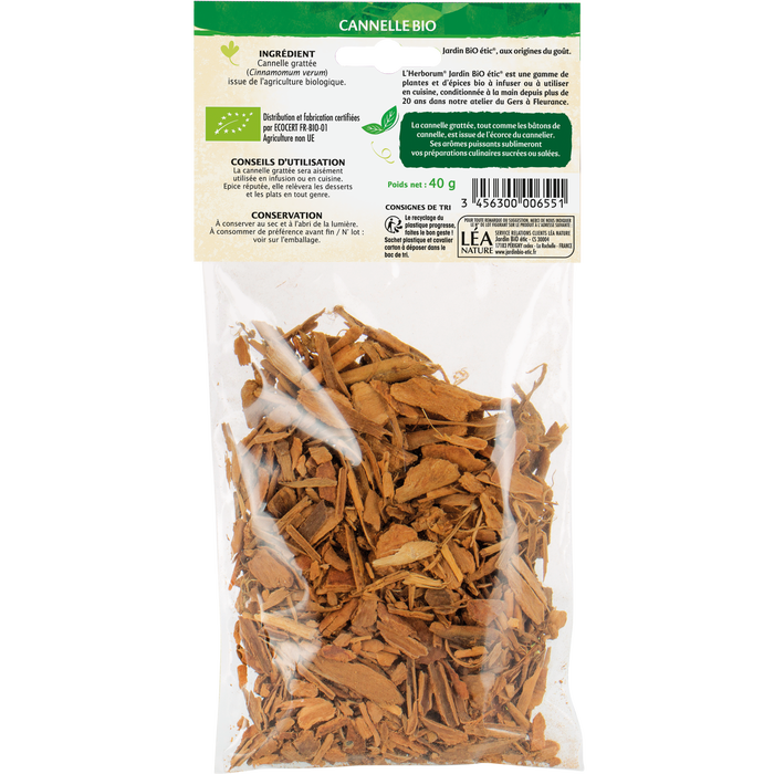 Boho Cosmetics Cannelle Grattée Bio - Jardin Bio Étic