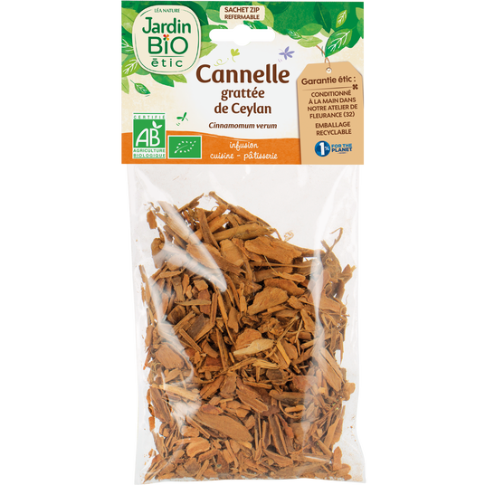 boho cosmetics Cannelle grattée bio - Jardin Bio Étic