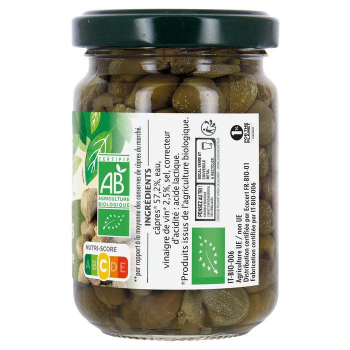 Boho Cosmetics Câpres Au Vinaigre Bio - Jardin Bio Étic