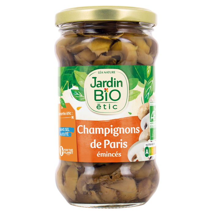 Boho Cosmetics Champignons De Paris émincés - Jardin Bio Étic