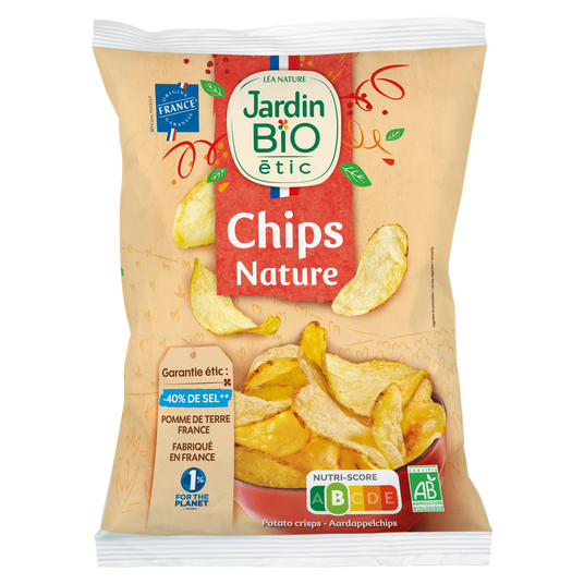 boho cosmetics Chips de Pomme de terre nature-125g - Jardin BiO étic