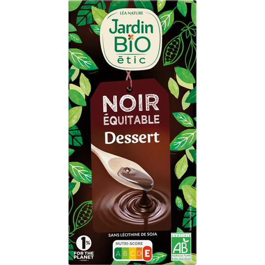 boho cosmetics Chocolat noir intense 70% Dessert - Jardin Bio Étic