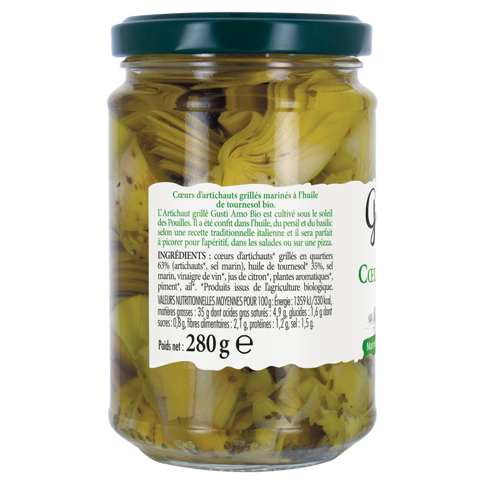 Boho Cosmetics Cœur D'Artichaut Grillé - Gusti Amo Bio