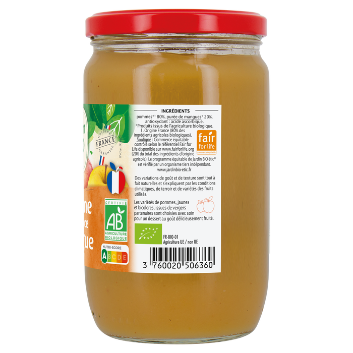 Boho Cosmetics Compote Pomme Mangue Bio - Jardin Bio Étic