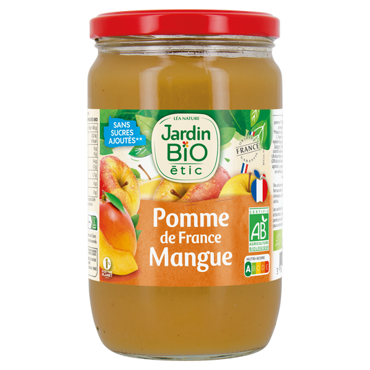 boho cosmetics Compote pomme mangue bio - Jardin Bio Étic