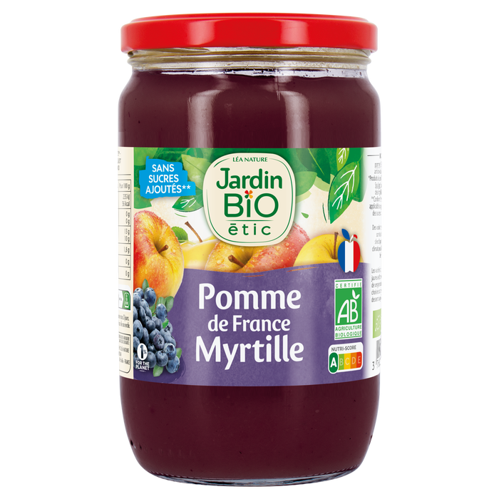 Boho Cosmetics Compote Pomme Myrtille Bio - Jardin Bio Étic