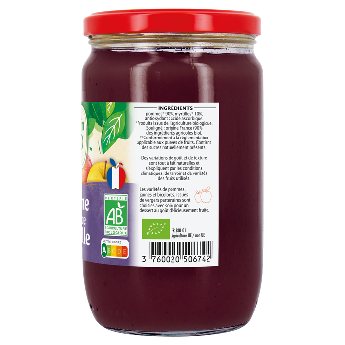 Boho Cosmetics Compote Pomme Myrtille Bio - Jardin Bio Étic