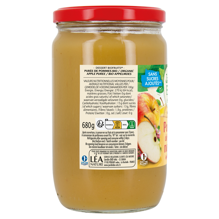 Boho Cosmetics Compote Pomme Nature - Jardin Bio Étic