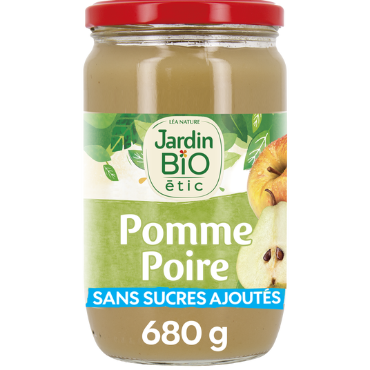 boho cosmetics Compote pomme poire williams - Jardin Bio Étic