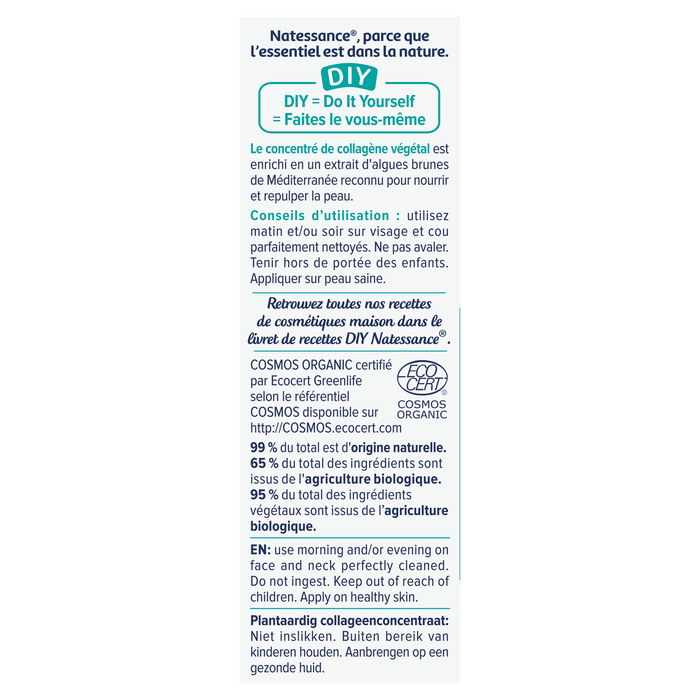 Boho Cosmetics Concentré De Collagène Végétal 30ml - Natessance