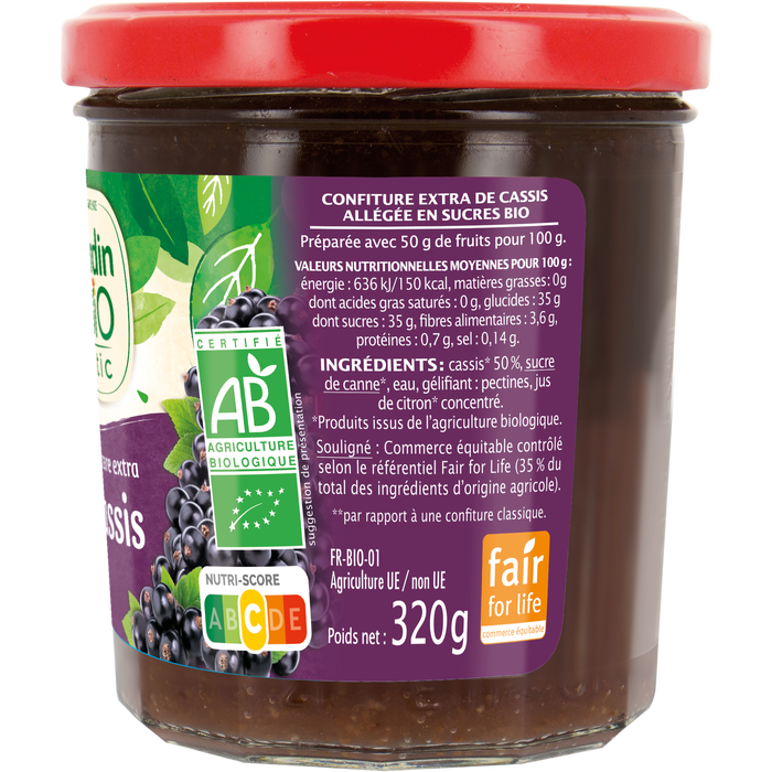 Boho Cosmetics Confiture Extra Cassis - Jardin Bio Étic