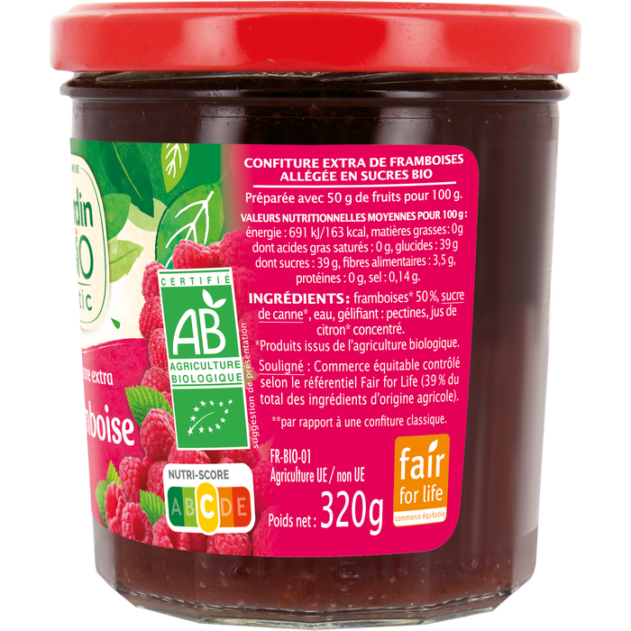 Boho Cosmetics Confiture Extra Framboise Bio - Jardin Bio Étic