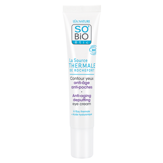 boho cosmetics Contour yeux anti-âge anti-poches La Source Thermale de Rochefort - SO'Bio étic