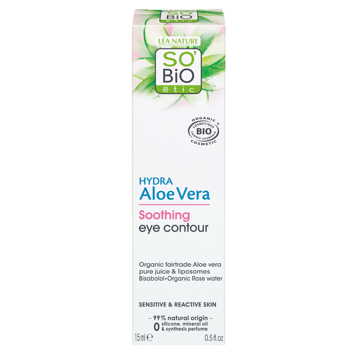 Boho Cosmetics Contour Yeux Apaisant Hydra Aloe Vera - So'BiO étic