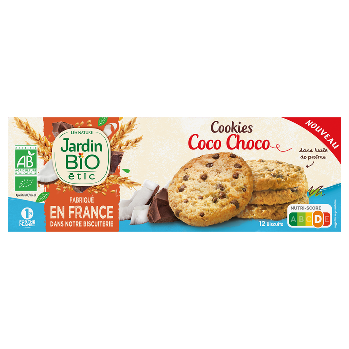 Boho Cosmetics Cookies Coco Pépites De Chocolat - Jardin BiO étic