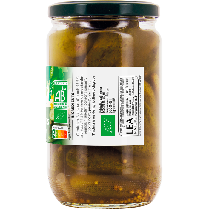 Boho Cosmetics Cornichons Au Vinaigre De Cidre Bio - Jardin Bio Étic