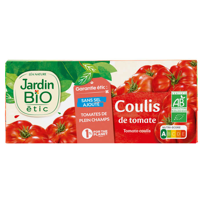 Boho Cosmetics Coulis De Tomate Sans Sel Ajouté - Lot De 3 - Jardin Bio Étic