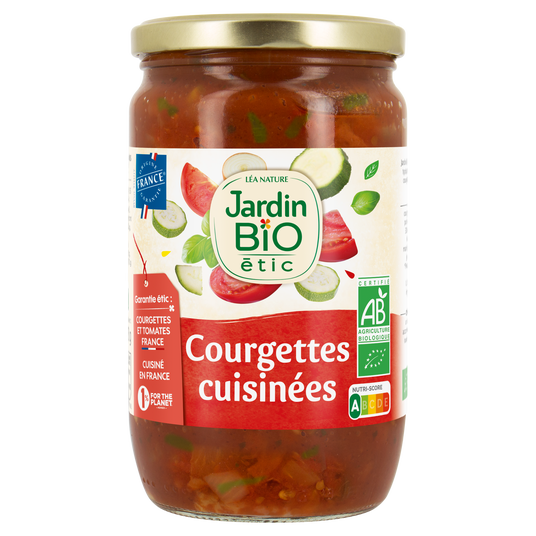 boho cosmetics Courgettes Cuisinés bio - Jardin Bio Étic