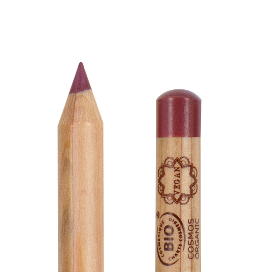 boho cosmetics Crayon lèvres bois de rose bio et vegan Boho Green Make-Up