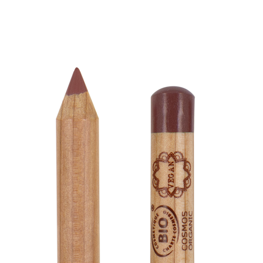 boho cosmetics Crayon lèvres marron bio et vegan Boho Green Make-Up