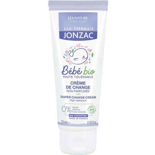 boho cosmetics Creme de change bébé bio - Eau Thermale de Jonzac