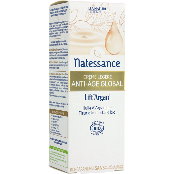 Boho Cosmetics Crème Légère Anti-âge Global - Natessance