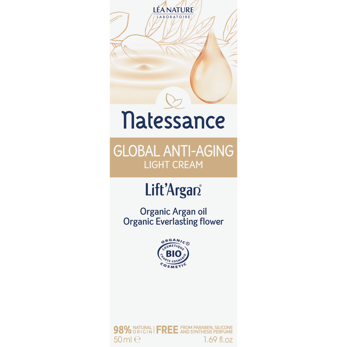 Boho Cosmetics Crème Légère Anti-âge Global - Natessance