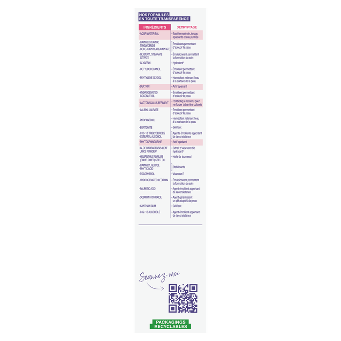 Boho Cosmetics Crème Légère Apaisante - Eau Thermale Jonzac