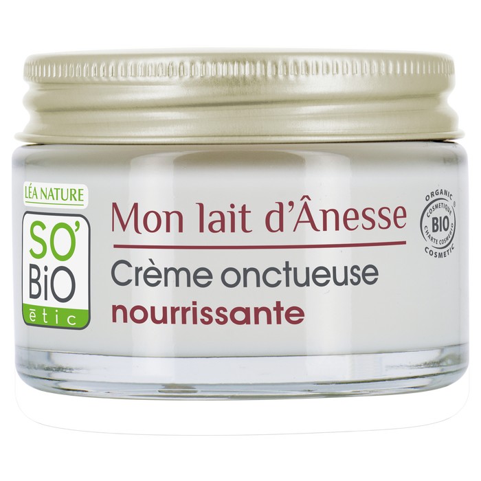 Boho Cosmetics Crème Onctueuse Nourrissante - Mon Lait D'ânesse - SO'BiO étic