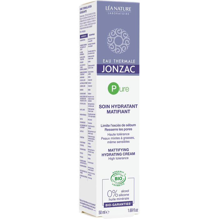 Boho Cosmetics Crème Purifiante Matifiante Pure Bio - Eau Thermale De Jonzac