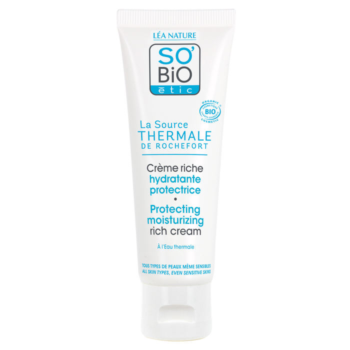 Boho Cosmetics Crème Riche Hydratante Protectrice La Source Thermale De Rochefort - SO'Bio étic