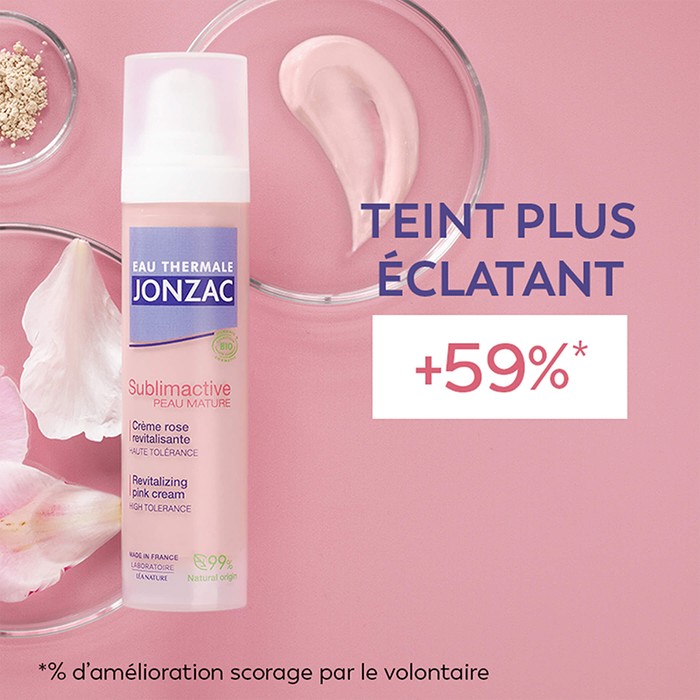 Boho Cosmetics Crème Rose Revitalisante - Eau Thermale Jonzac