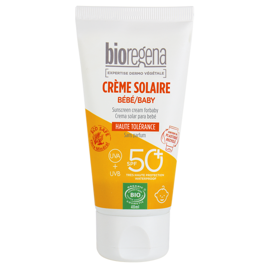 boho cosmetics Crème solaire Bébé 40ml - Bioregena - Léa nature boutique