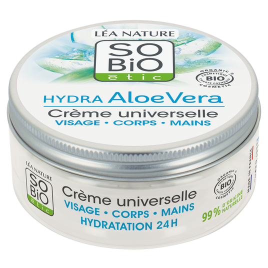boho cosmetics Crème universelle Hydra Aloe Vera - SO'BiO étic