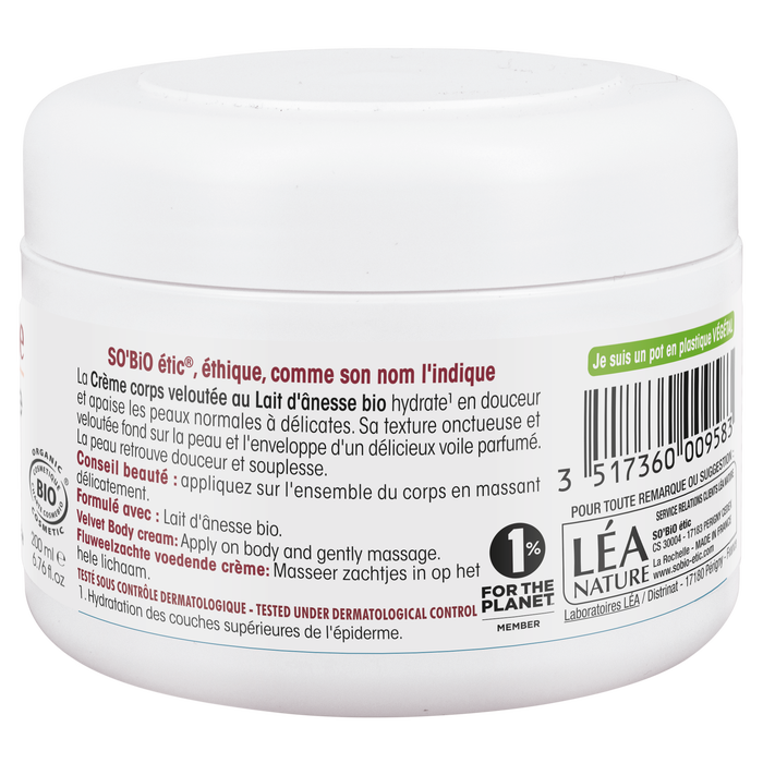 Boho Cosmetics Crème Veloutée Nourrissante Corps - SO'BiO étic